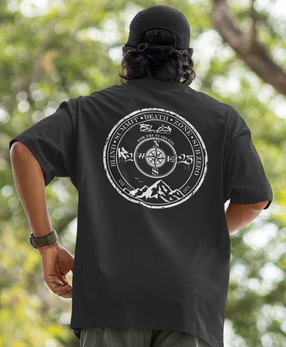 Blind Summit - Front & Back Print - in White - Men's Oversize