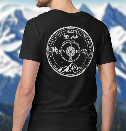 Blind Summit - Front & Back Print - with White Logo - Men's Loose Fit