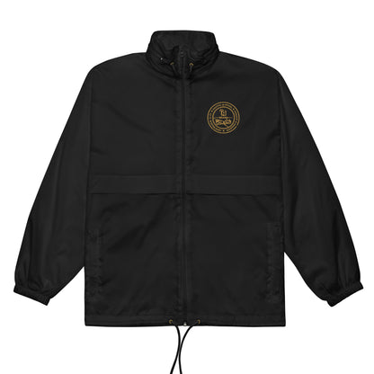 BLOK Windbreaker - Blok full circle logo - Orange embroidery