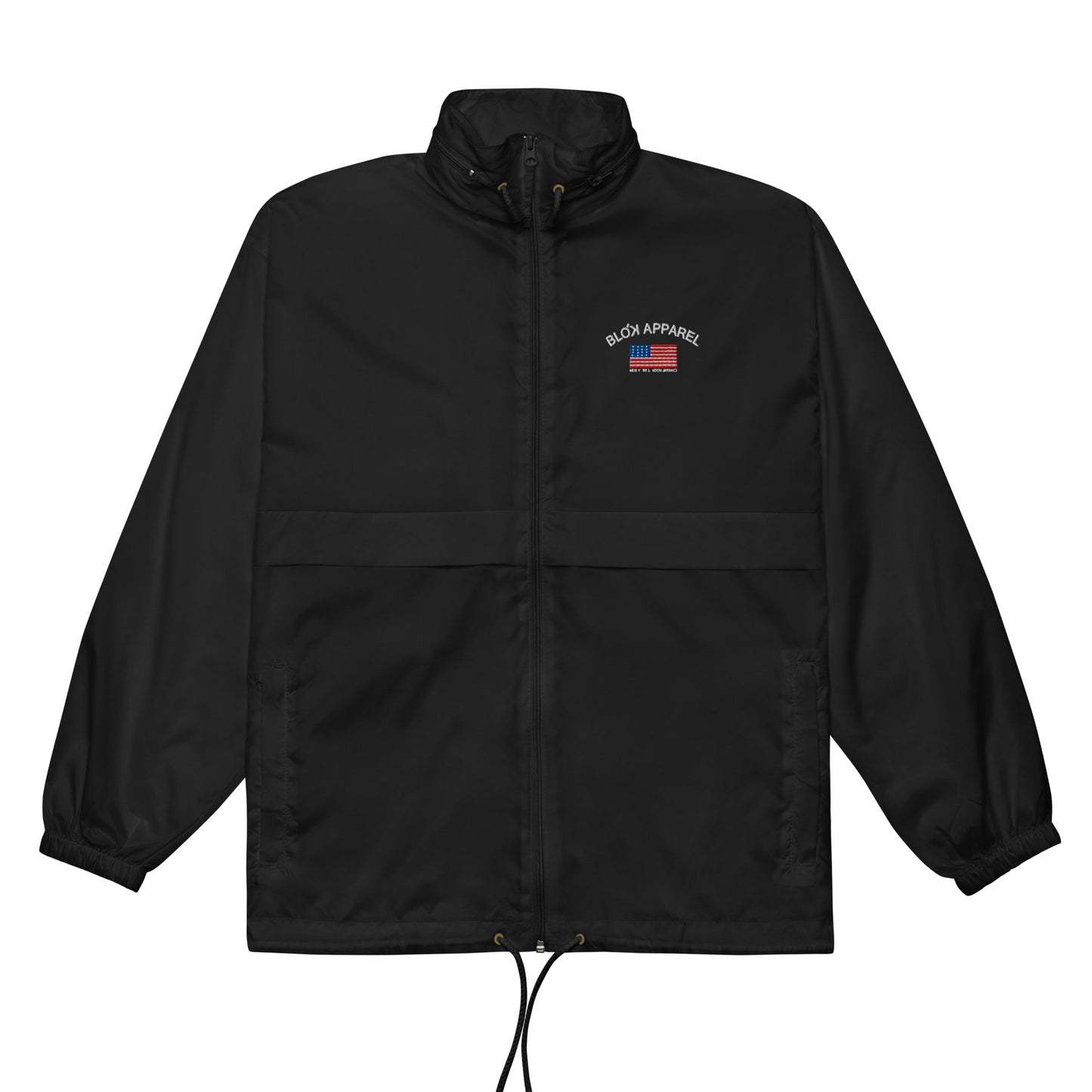 BLOK APPAREL - Windbreaker - New York - London - Japan - embroidered