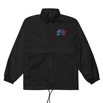 BLOK Windbreaker - NY - Original White Red Blue embroidery