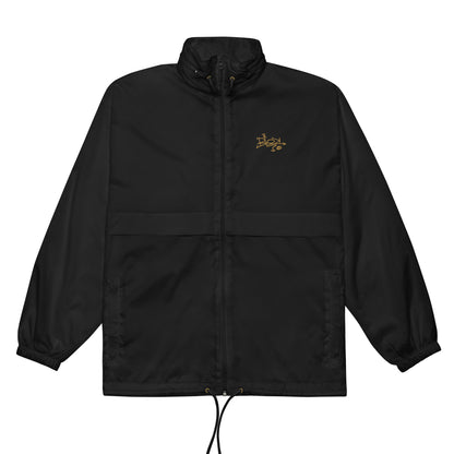 BLOK Windbreaker - Graffiti Tag - Front and Back - Gold embroidery