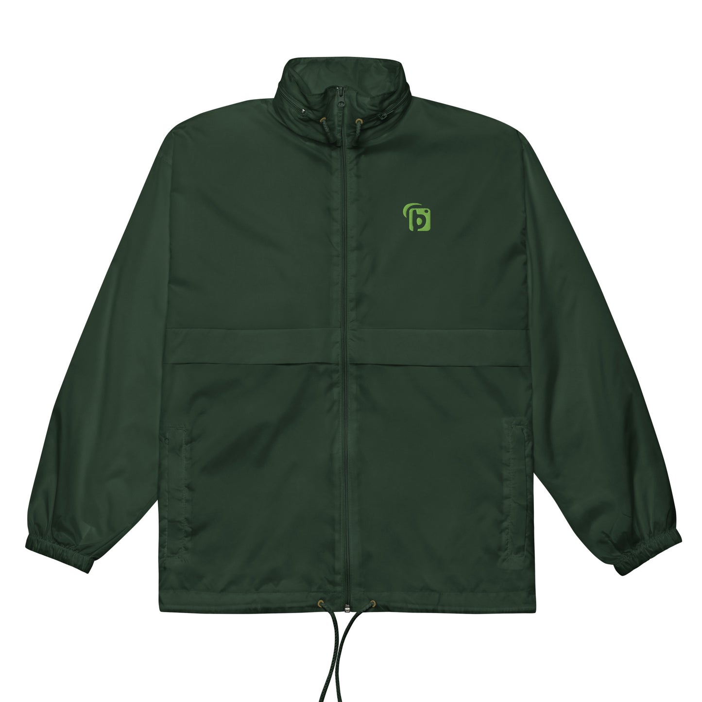 BLOK - Windbreaker - Original logo - Green embroidery