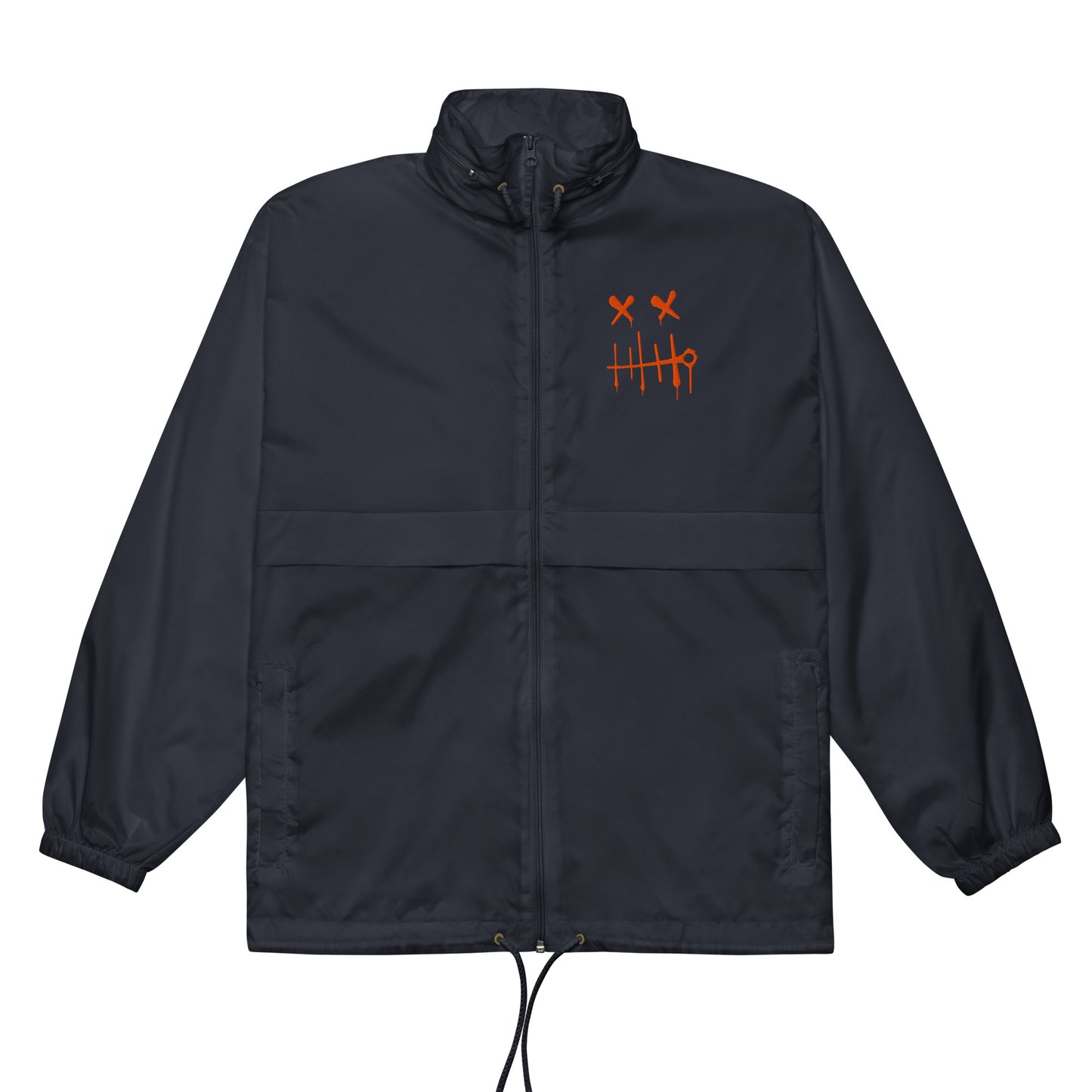 BLOK Windbreaker Stitch face - Red embroidery