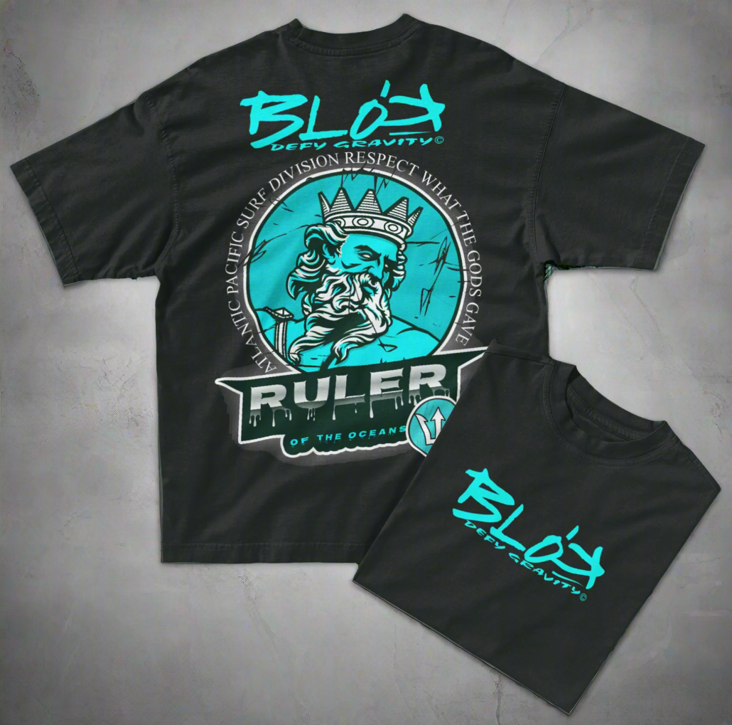 Ruler of the Oceans - Front & Back Print - Women's Oversize