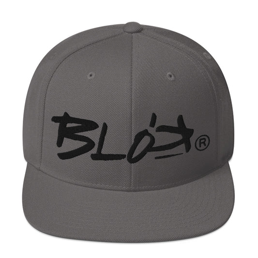 BLOK Defy Gravity - Snapback Hat - Black Embroidery