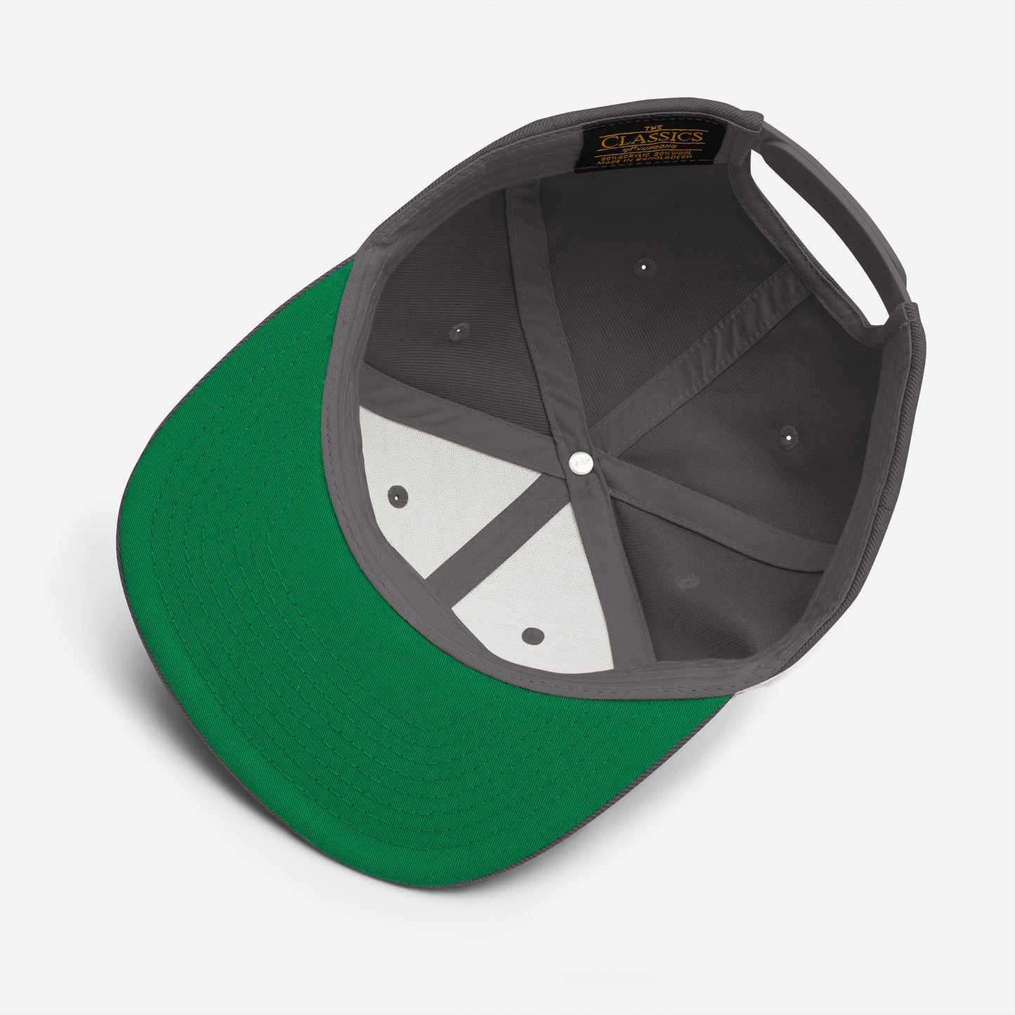 BLOK Swarm - Women's Snapback Hat - White Embroidery