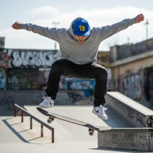Blok Original Logo - Snapback Hat - 3D Yellow Embroidery