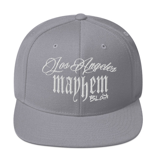 LA Mayhem - Snapback Hat - White Embroidery