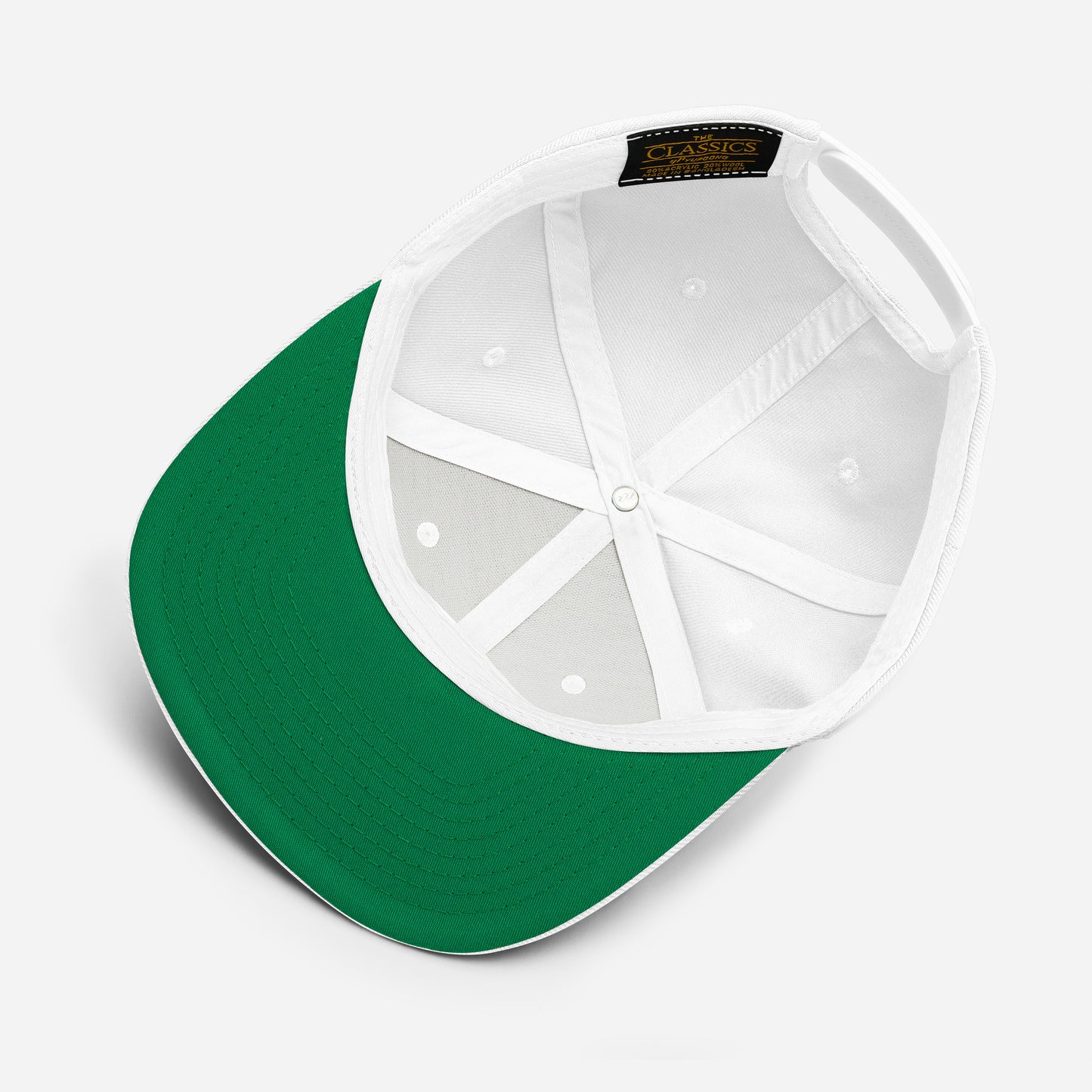 BLOK Underscore - Women's Snapback Hat - Bright Blue Embroidery
