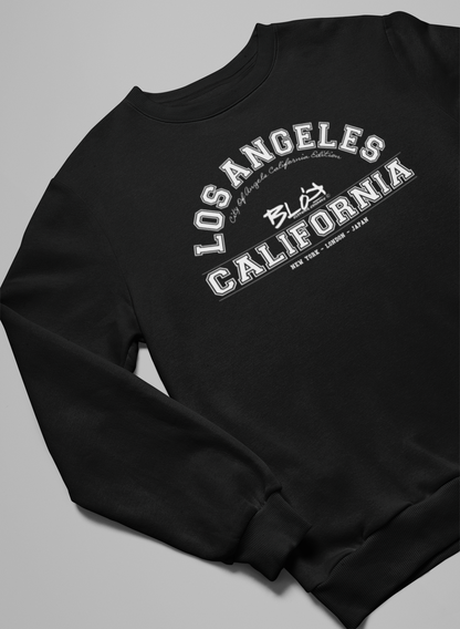 Los Angeles California - in White Print- Women's Sweatshirt