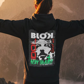 Christ Air - Front & Back Print - White Logo - Women's Hoodie