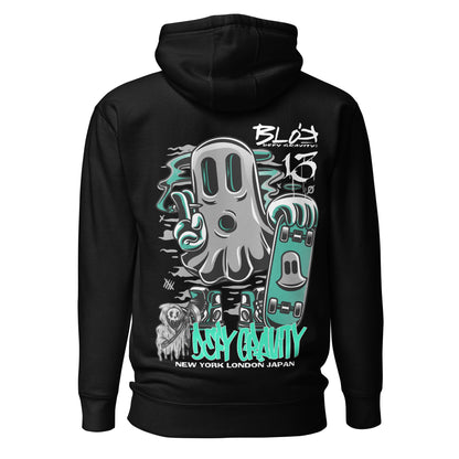 Ghosting - Front & Back Print - Men's Graphic Hoodie