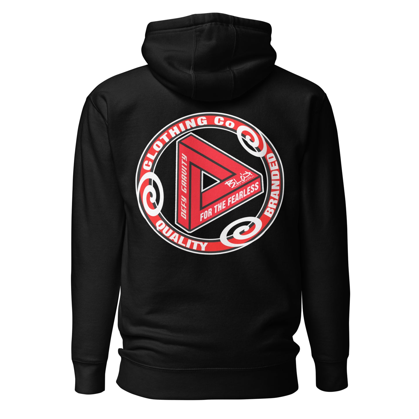 Blok Triangle - Front & Back Print - Men's Graphic Hoodie