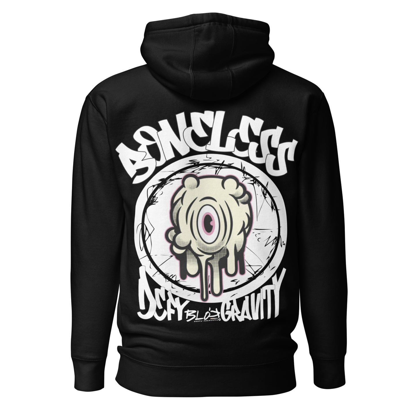 Boneless - Front & Back Print - Men's Hoodie