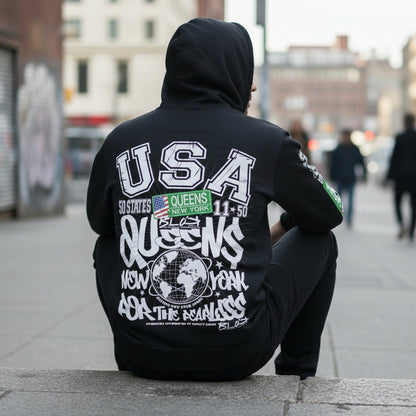 Blok Queens New York 50 States - Premium Hoodie - Men's