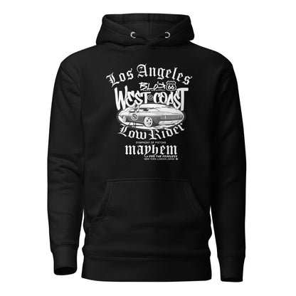 Low Rider Mayhem - with White Print - Women's Hoodie
