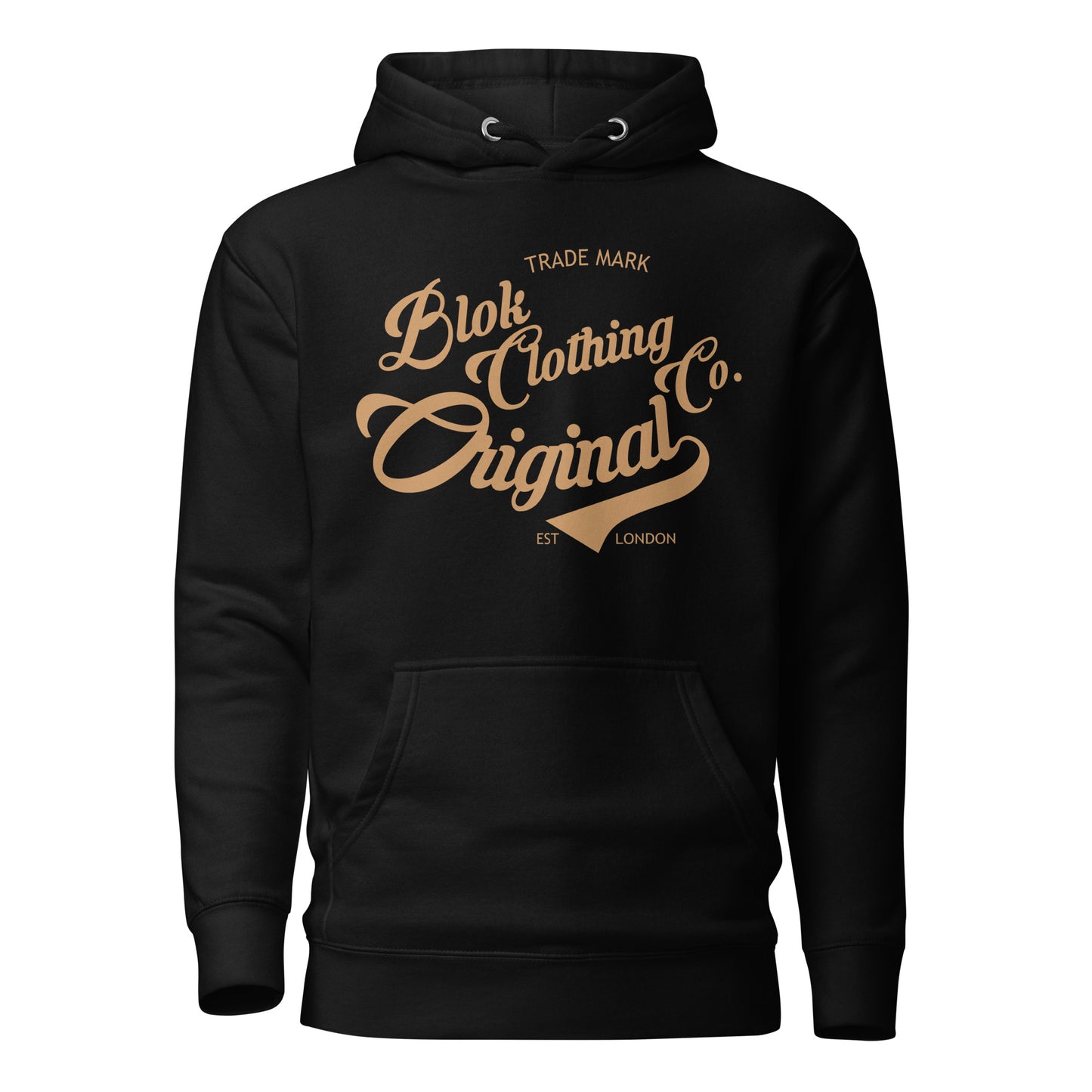 Original Clothing Company - Front Print - in Gold - Women's Hoodie