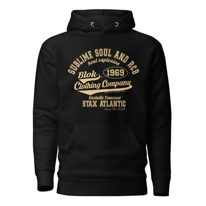 BLOK Sublime Soul - Gold Front Graphic Print Women's Hoodie