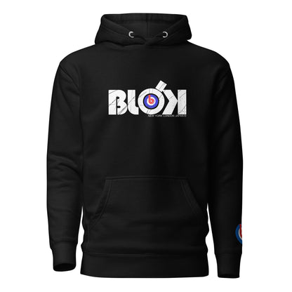 Blok Target - Front, Back & Arm Print - Women's Hoodie