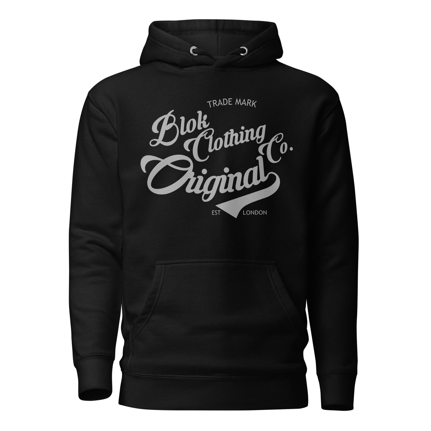 Original Clothing Company - with Grey Print - Men's Hoodie