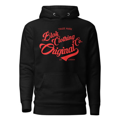 Original Clothing Company - Front Print - with Red Logo - Men's Hoodie
