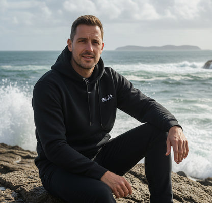 Pacific Surf Hawaii - Front & Back Print - Men's Hoodie