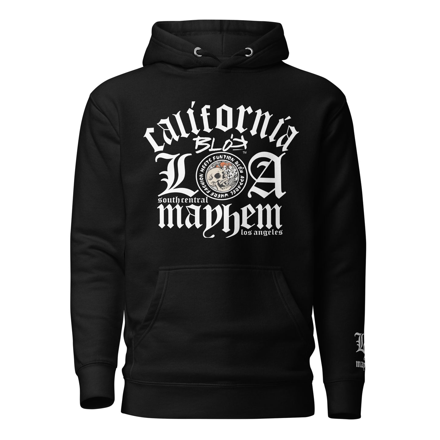 California Mayhem - Front Print & Embroidered Arm - Men's Graphic Hoodie