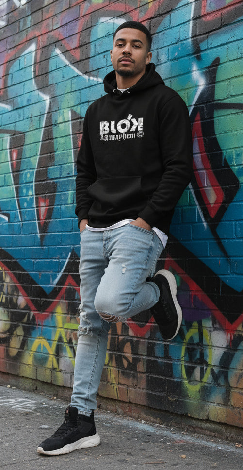 LA Mayhem Mad Dog - Front and Back Print - Men's Hoodie