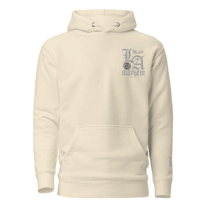 LA Mayhem - Embroidered Front & Arm Design - Men's Hoodie