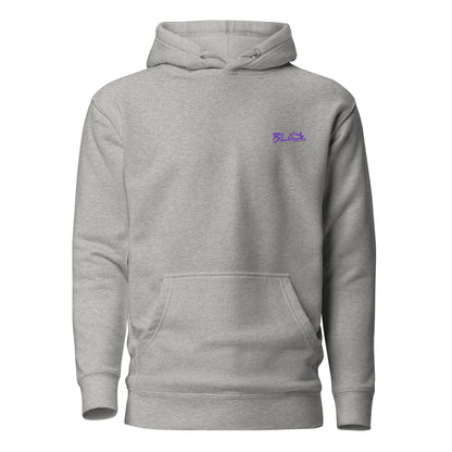 Essentials Small Logo - in Purple Embroidery - Women's Hoodie
