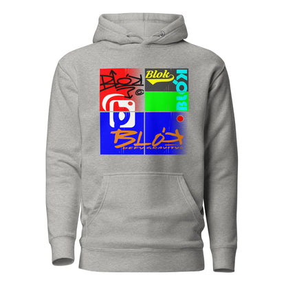 Blok Logos - Front & Back Print - Women's Hoodie