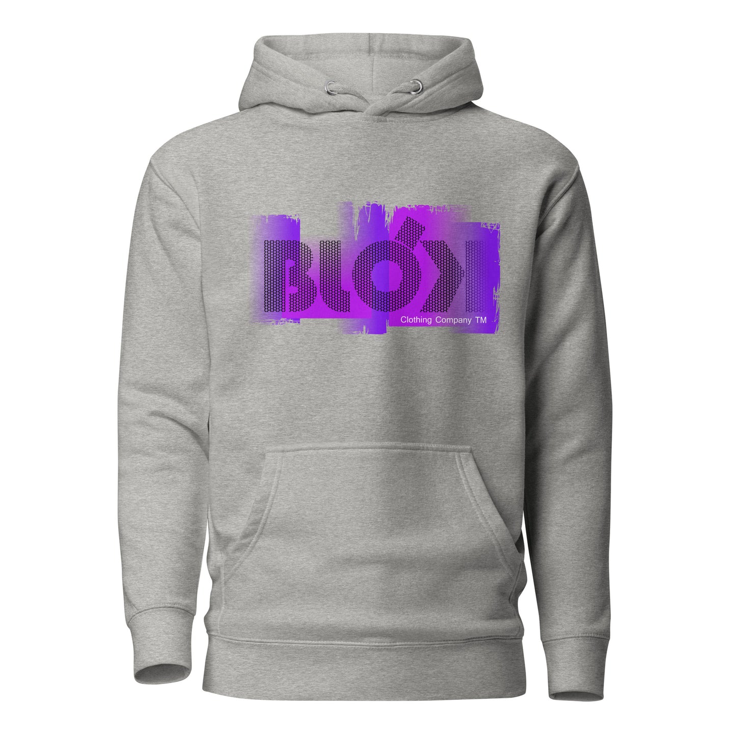 Roller - Purple print - Men's Hoodie