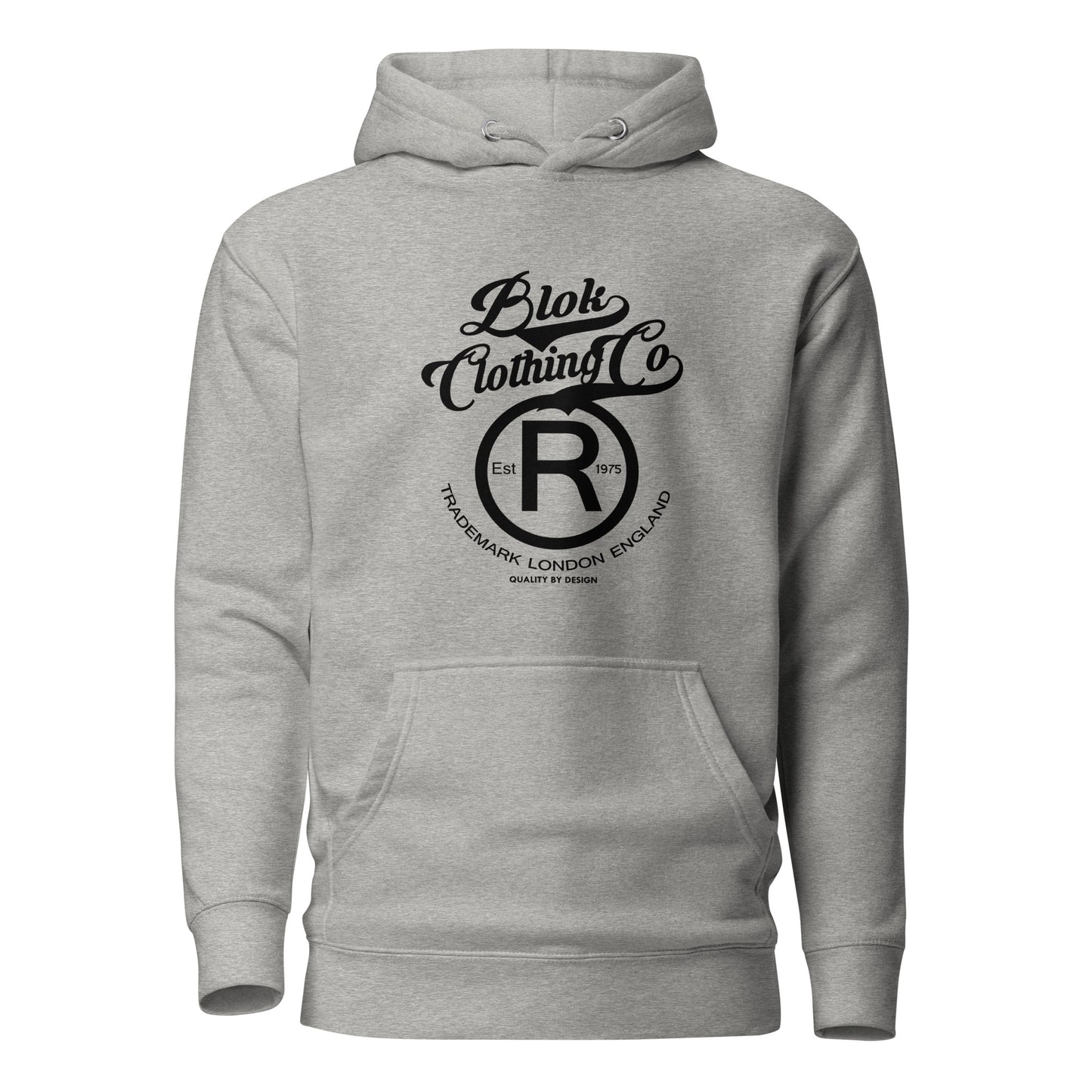 Registered Big R - Black Front Print - Men's Graphic Hoodie