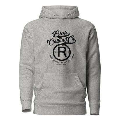 Registered Big R - Black Front Print - Men's Graphic Hoodie