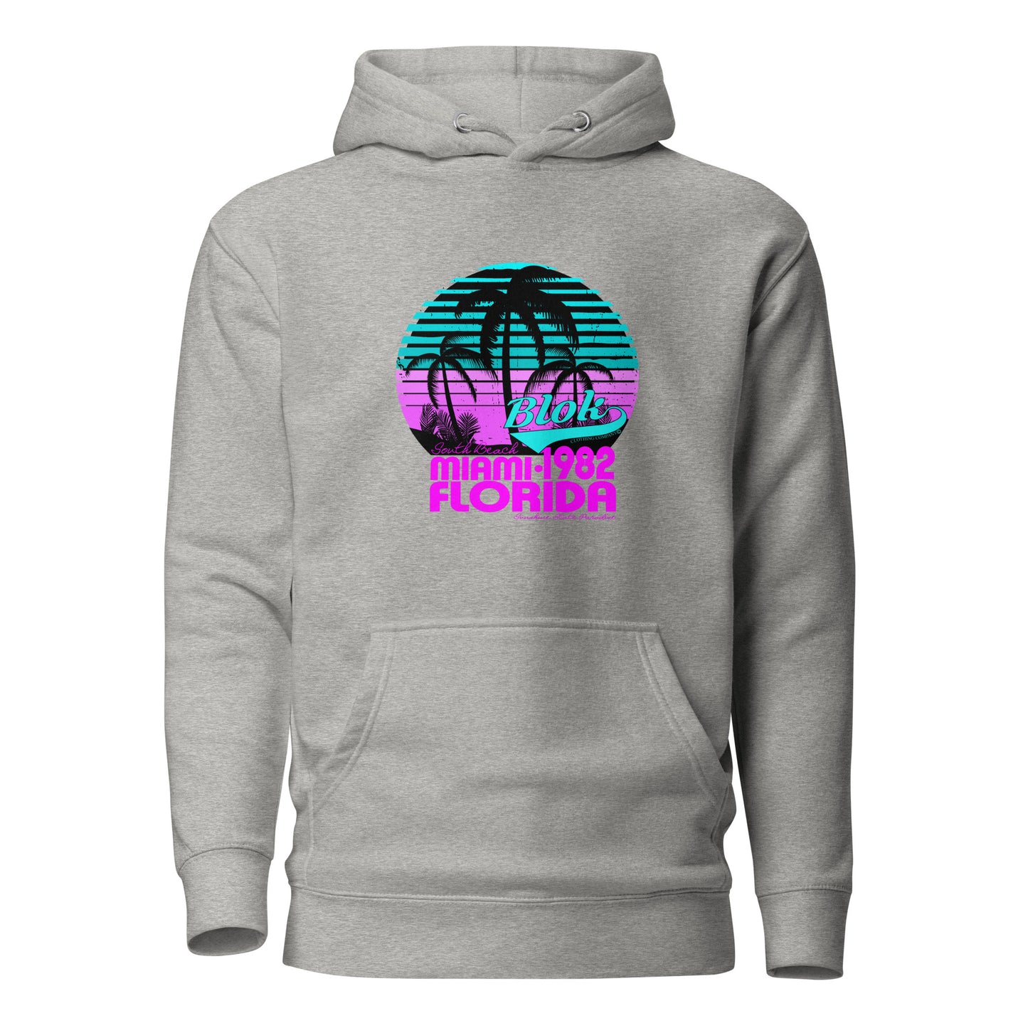 Miami '82 - in Turquoise - Woman's Hoodie