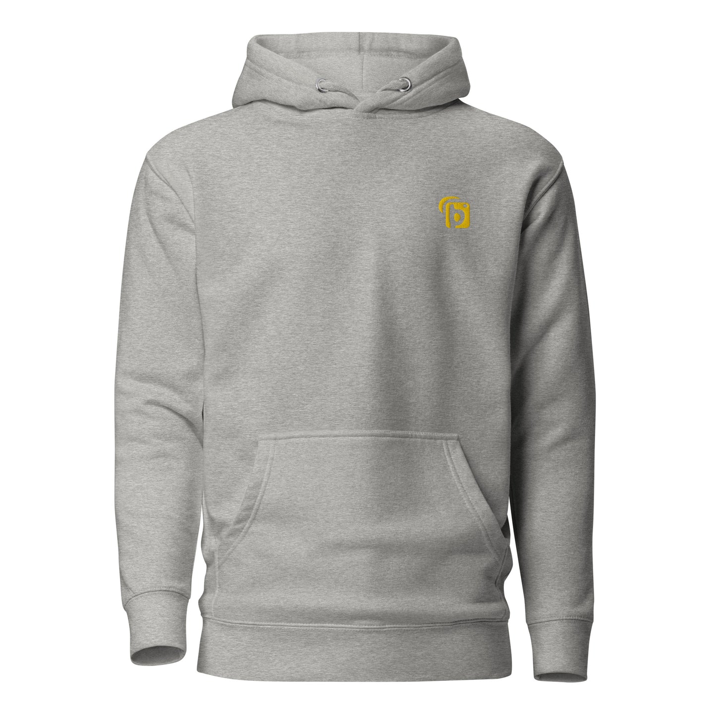 Original Logo - in Gold Embroidery - Men's Hoodies