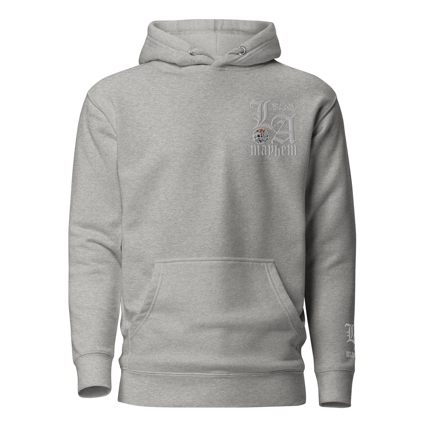 LA Mayhem - Embroidered Front & Arm Design - Men's Hoodie