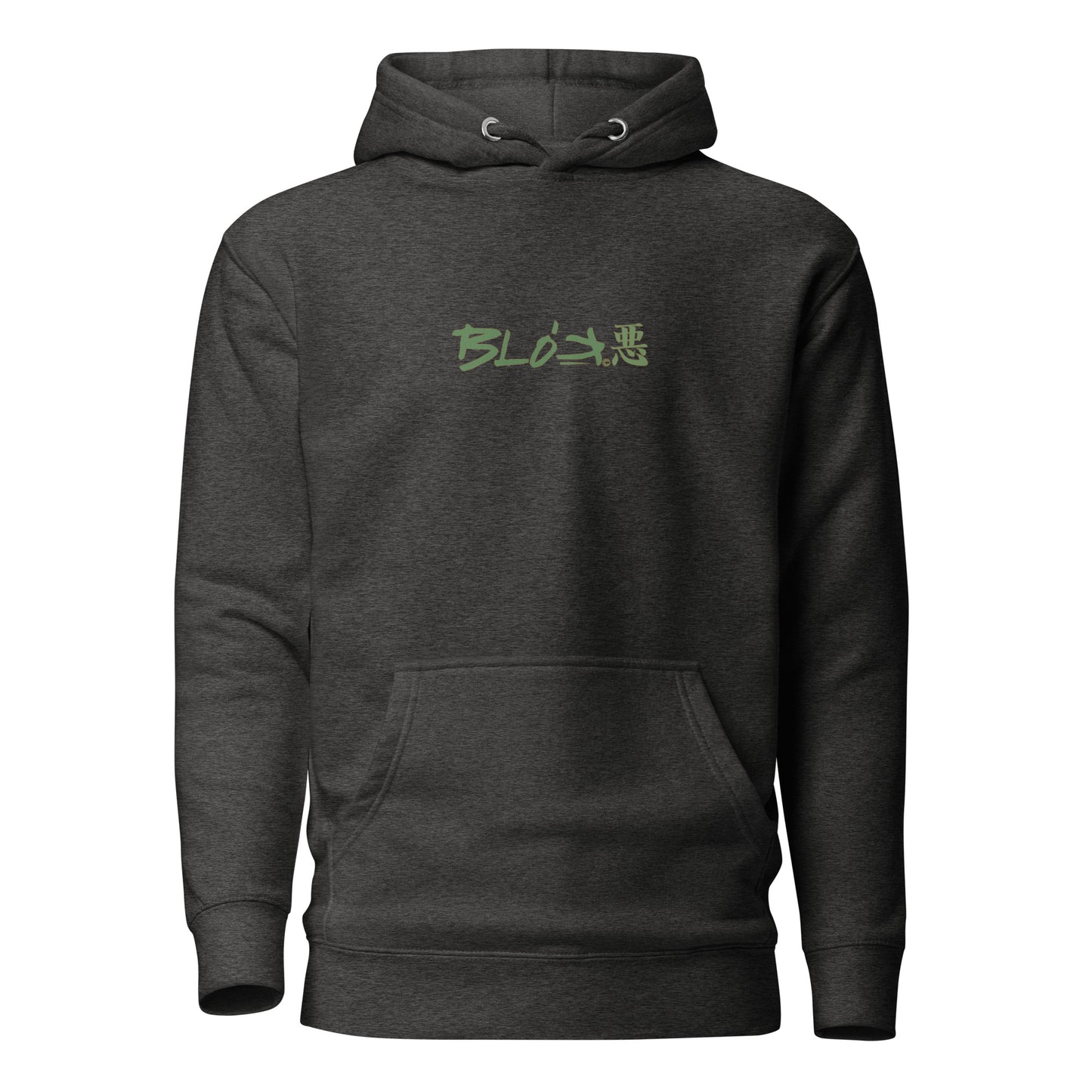 El Diablo - Front & Back Print in Green & Black - Women's Hoodie