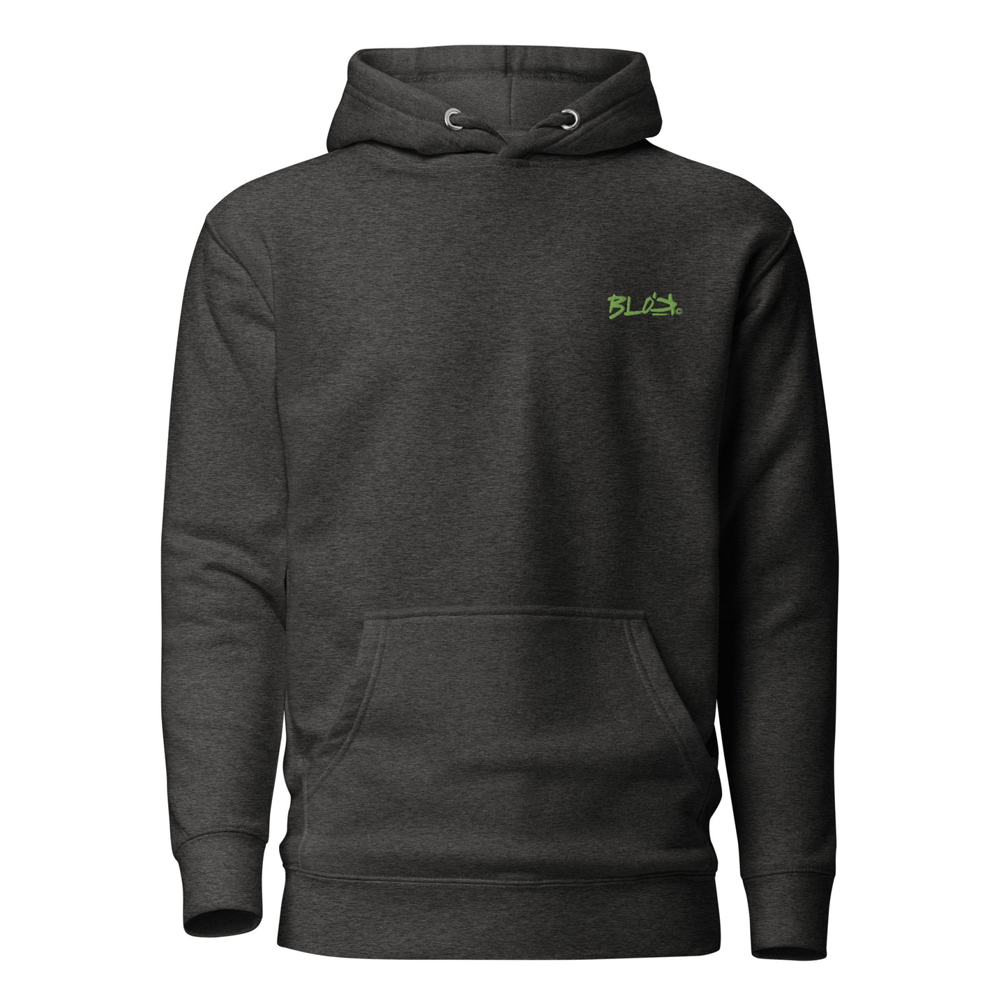 Essentials Small Logo - in Green Embroidery - Women's Hoodie