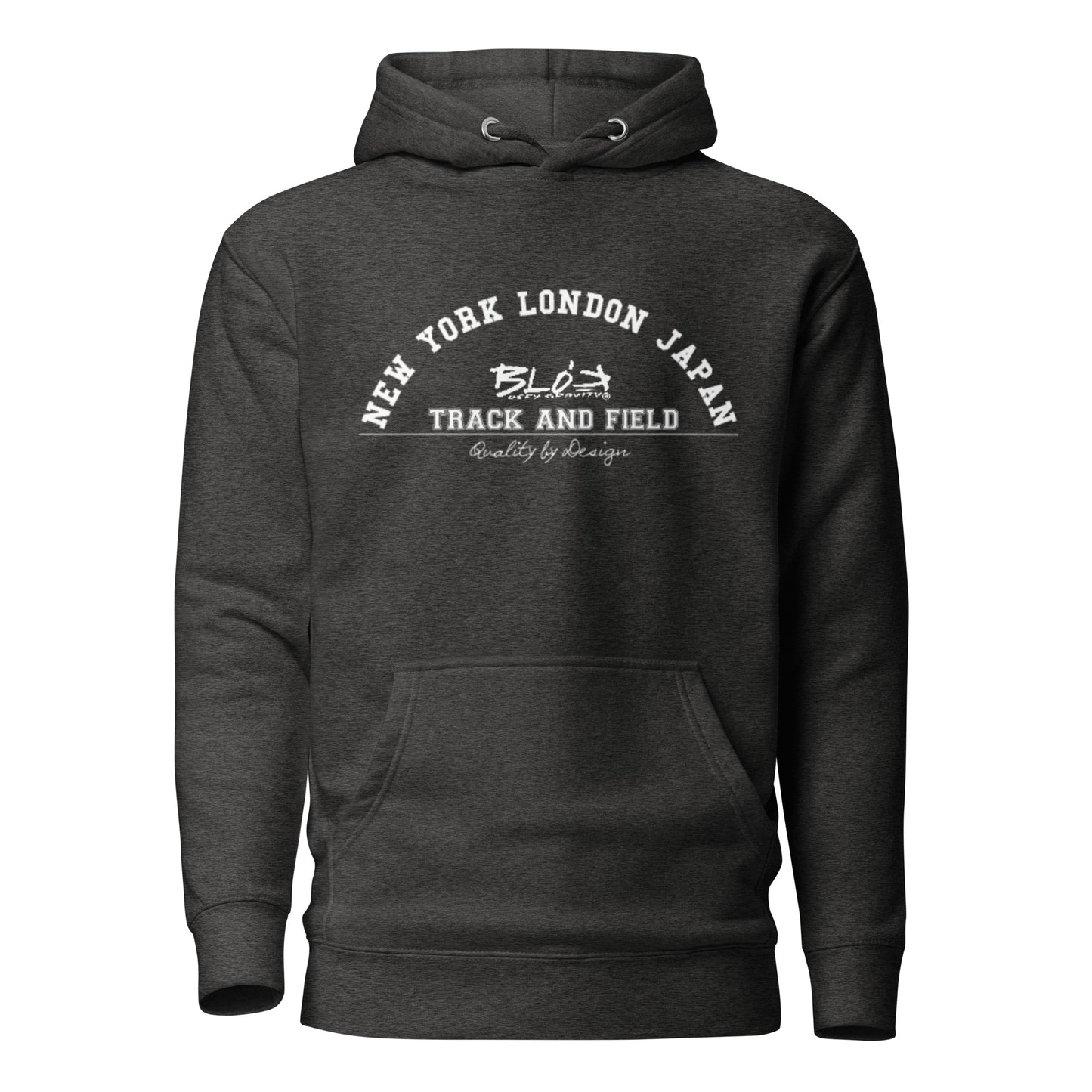 Track & Field - with White Print - Women's Hoodie