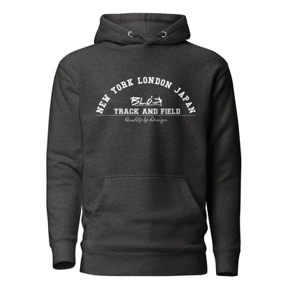 Track & Field - with White Print - Women's Hoodie
