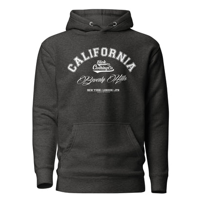 California Beverly Hills - Front Print in White - Men's Hoodies