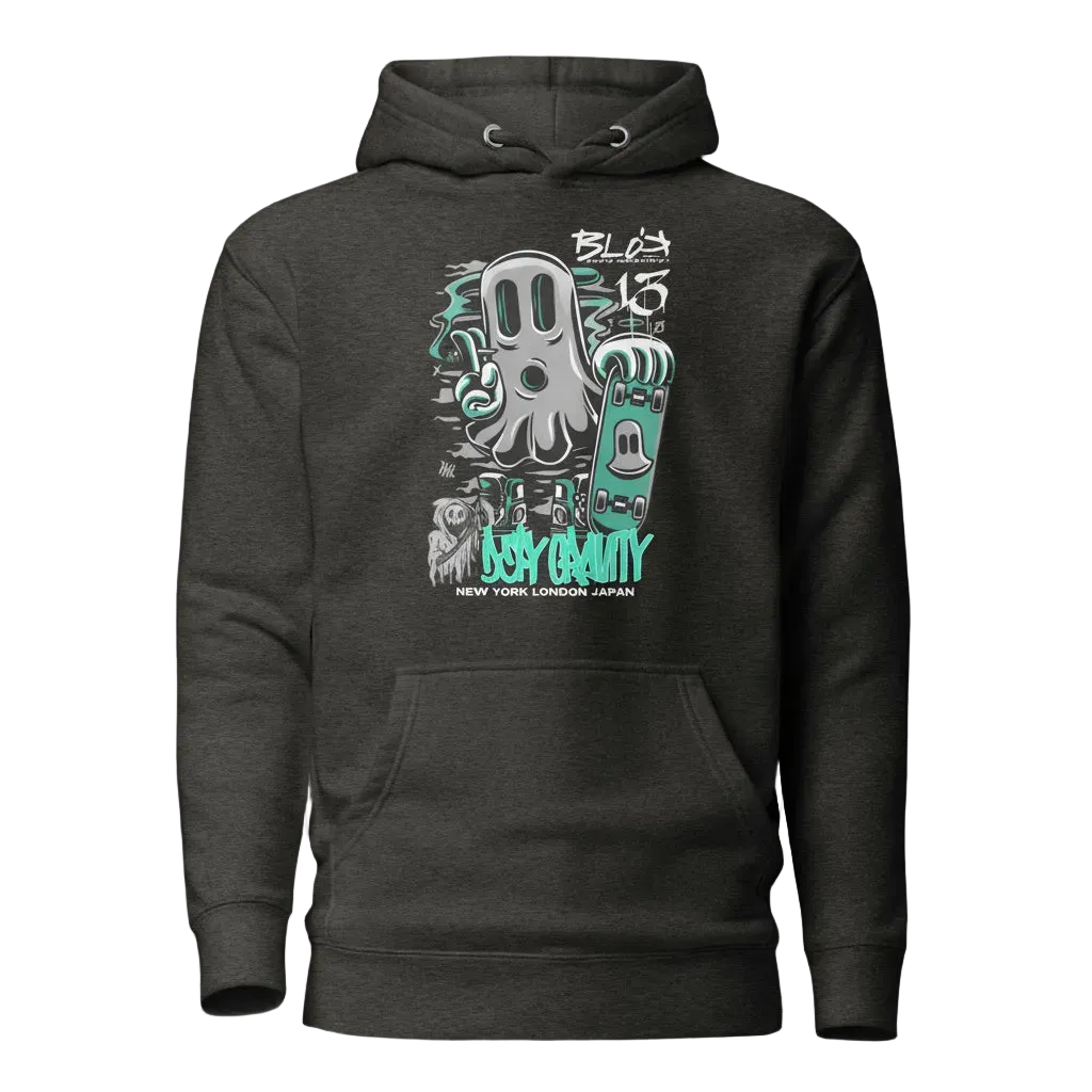 Ghosting - Front Print - Men's Graphic Hoodie