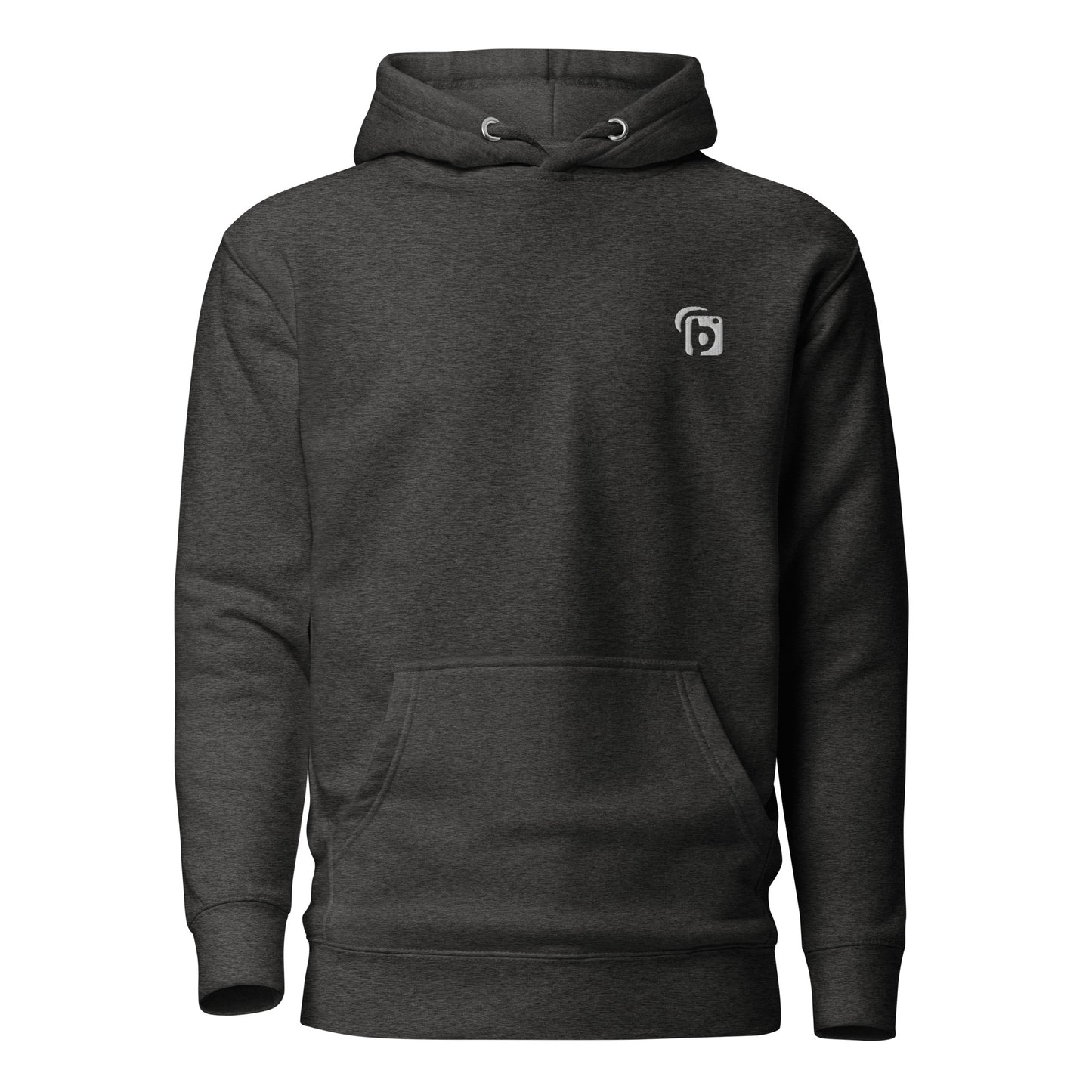 Blok Original Logo - in White Embroidery - Men's Blok Logo Hoodie