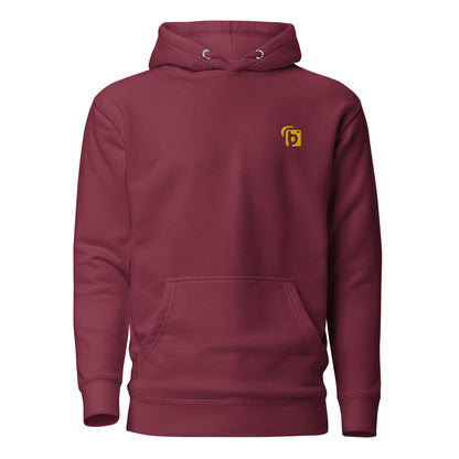 Original Logo - in Gold Embroidery - Women's Hoodies