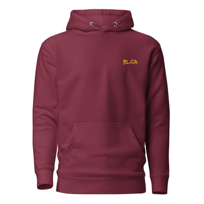 Essentials Small Logo - in Yellow Embroidery - Women's Hoodie