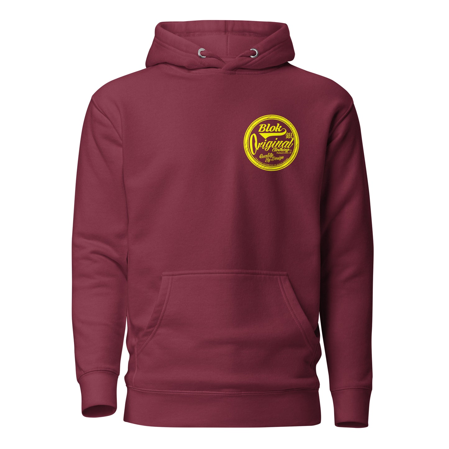Quality By Design - Small Print in Yellow - Women's Hoodie