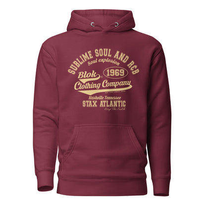 BLOK Sublime Soul - Gold Front Graphic Print Women's Hoodie