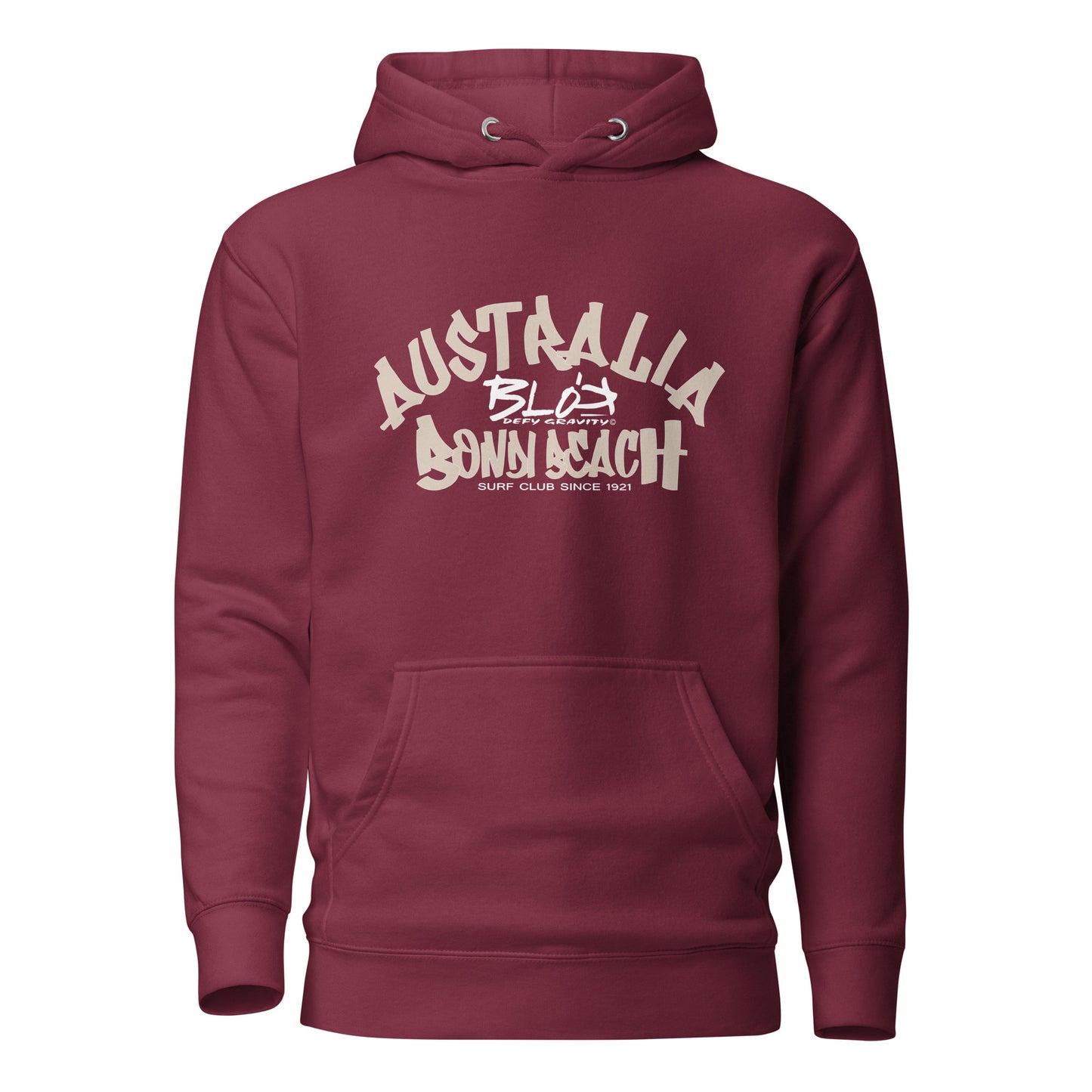 Bondi Beach - Front & Back Print in Sand - Women's Hoodie